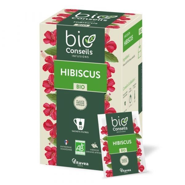 INFUSION HIBISCUS BIO- 20 sachets