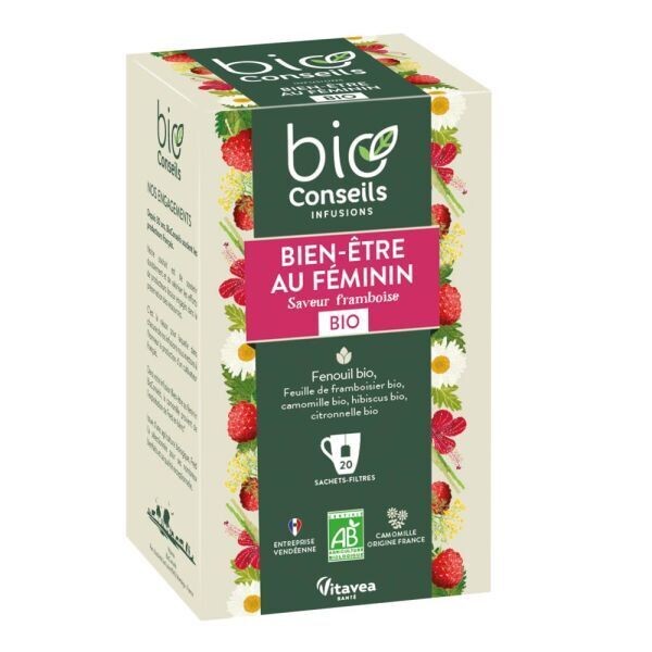 INFUSION BIEN-ETRE AU FEMININ BIO- 20 sachets