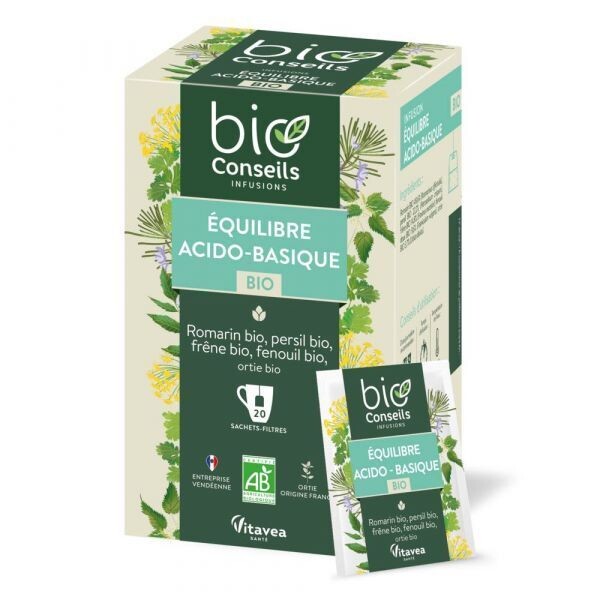 INFUSION EQUILIBRE ACIDO-BASIQUE BIO- 20 sachets