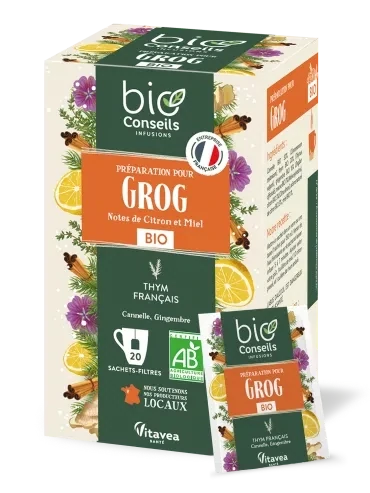 INFUSION GROG BIO- 20 sachets