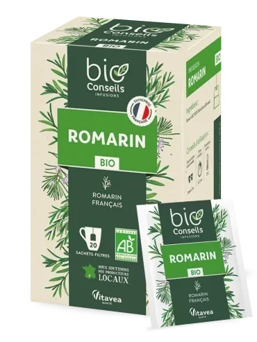 INFUSION ROMARIN BIO- 20 sachets