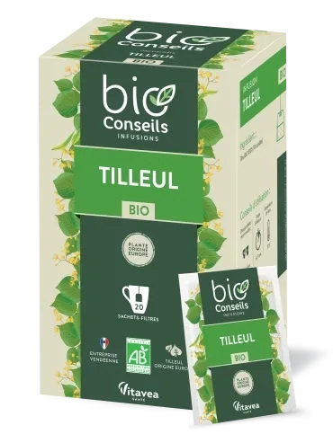 INFUSION TILLEUL BIO- 20 sachets