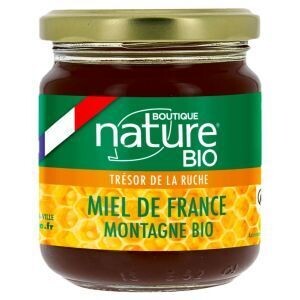 MIEL DE MONTAGNE BIO FRANCE- 250 g