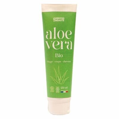 Gel d'Aloe Vera apaisant visage, corps et cheveux - 150 ml