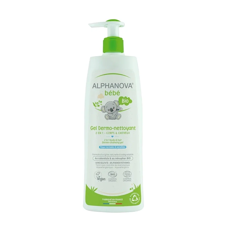 DERMO-NETTOYANT CHEVEUX ET CORPS 500ML