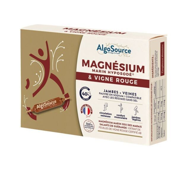 MAGNESIUM MARIN HYPOSODÉ & VIGNE ROUGE