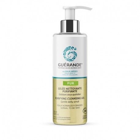 GELÉE NETTOYANTE ET PURIFIANTE BIO POUR LE VISAGE
Exfoliant doux quotidien
Flacon (195ml)