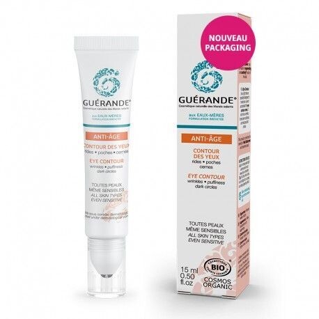 CONTOUR DES YEUX
Anti-âge - Rides - Poches - Cernes
Tube roll on (15ml)