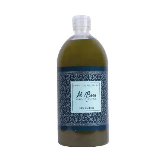 SAVON D'ALEP LIQUIDE 35% LAURIER 1 LITRE