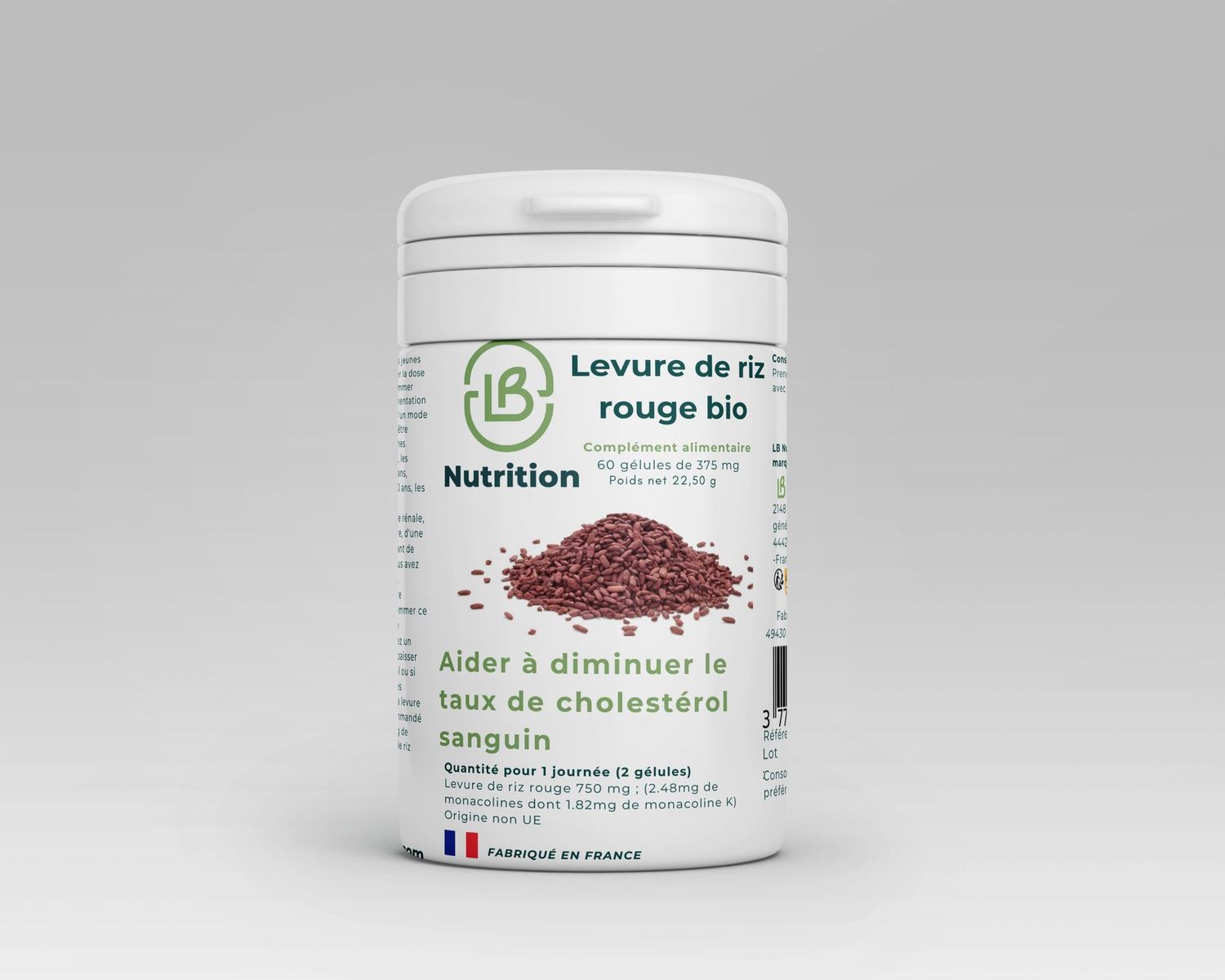 Levure de riz rouge Bio