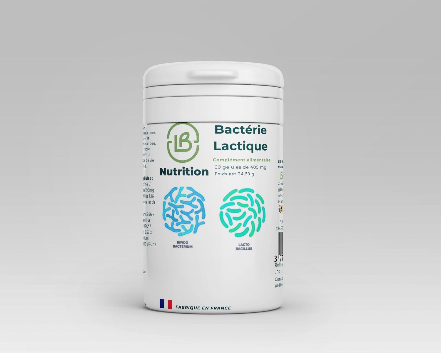 Bactérie Lactique  60 gélules