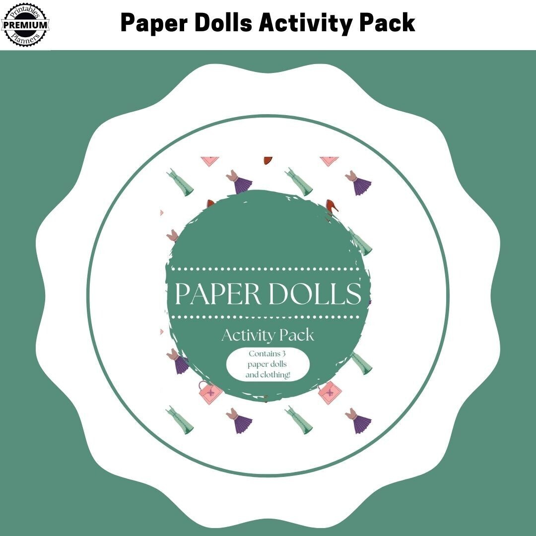 Paper Dolls Activity Pack