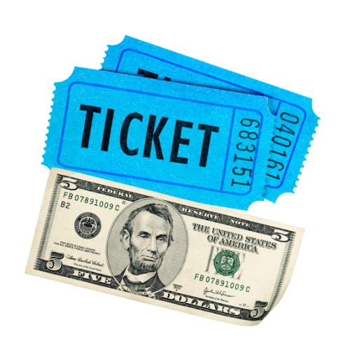 Book Signing Raffle Ticket