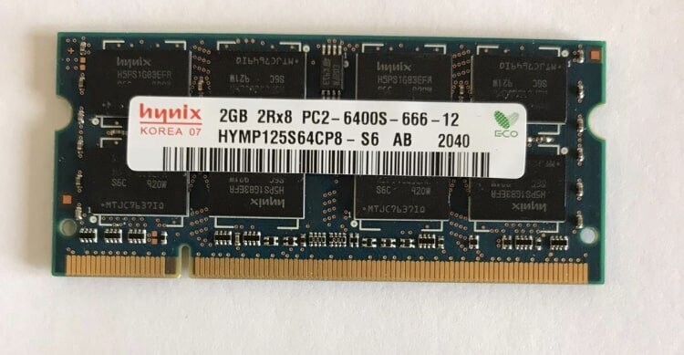 Memoria Ram 2 gb ddr2