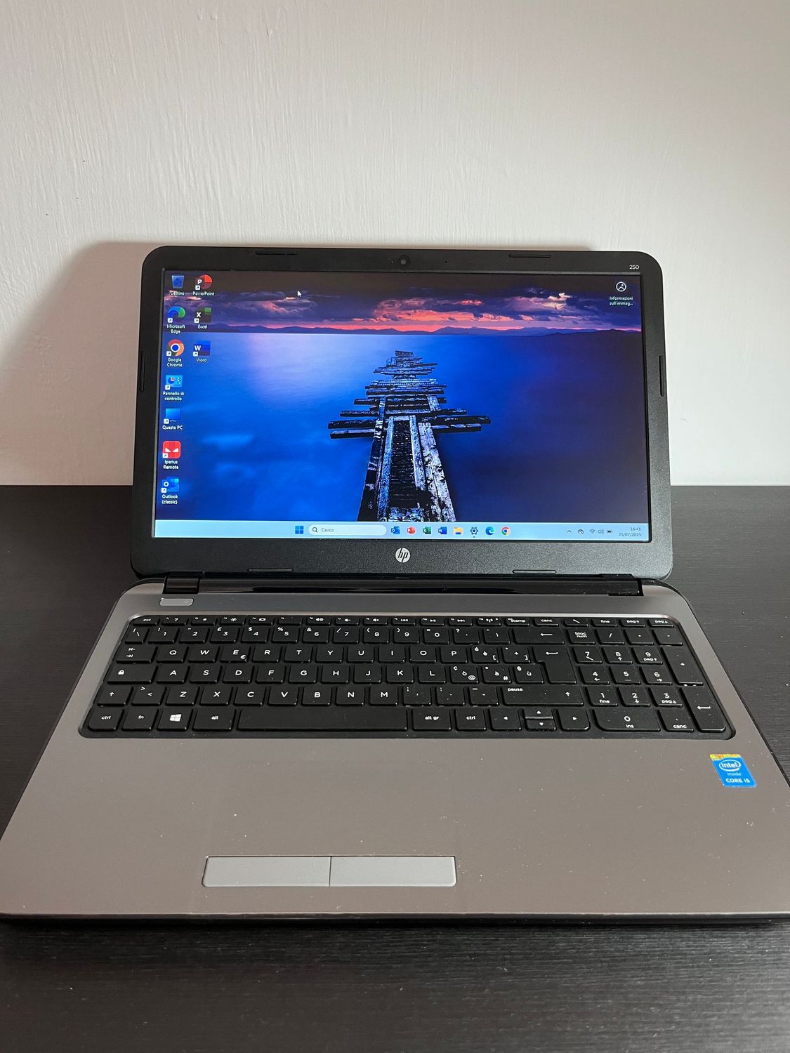 Pc HP, core i5, SSD 250 gb, RAM 16 gb, Windows 11 pro (ricondizionato) + office in regalo
