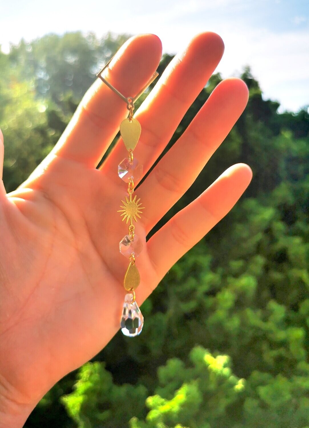 Suncatcher Mini - Little Star Sonnenfänger mit Regenbogenkristallen