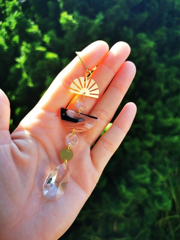 Suncatcher Mini - Sunset Lover Sonnenfänger mit Regenbogenkristallen