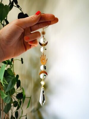 Suncatcher Medium - Intuition Sonnenfänger mit Regenbogenkristallen