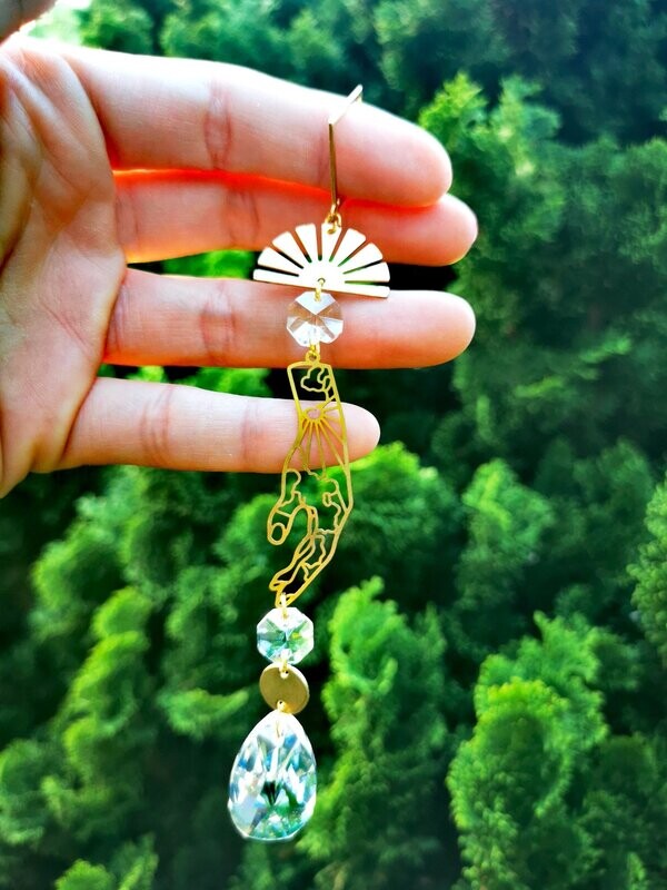 Suncatcher Mini - Magic Moments Sonnenfänger mit Regenbogenkristallen