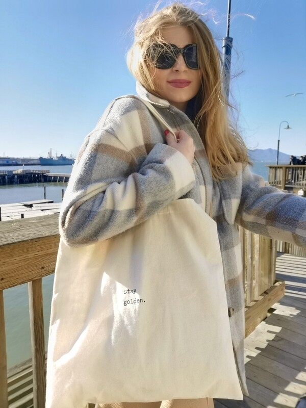 Jutebeutel stay golden. 