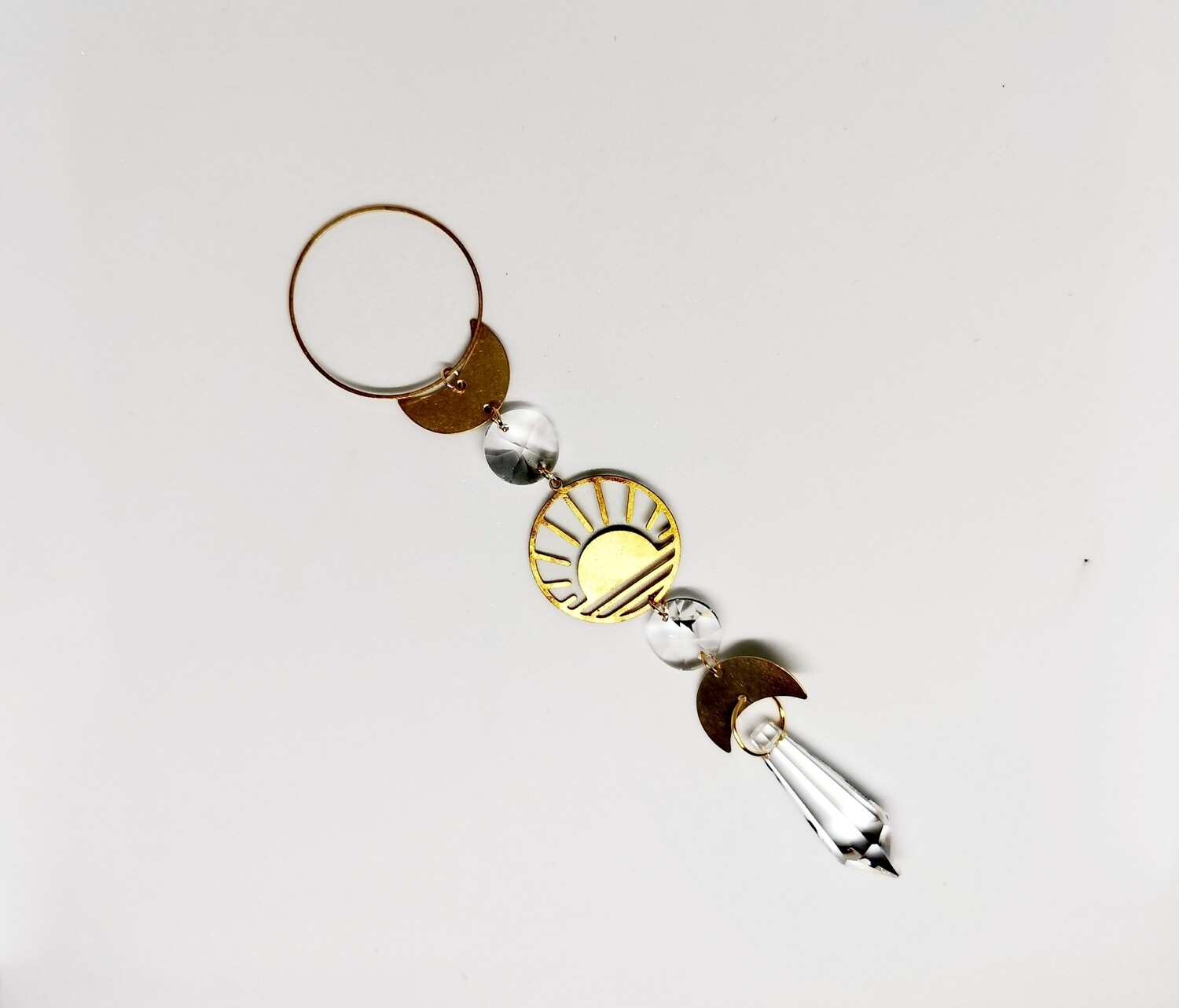 Suncatcher small - Sunset Vibes Sonnenfänger mit Regenbogenkristallen