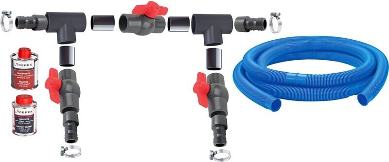 Bypass Basis für Wärmepumpe