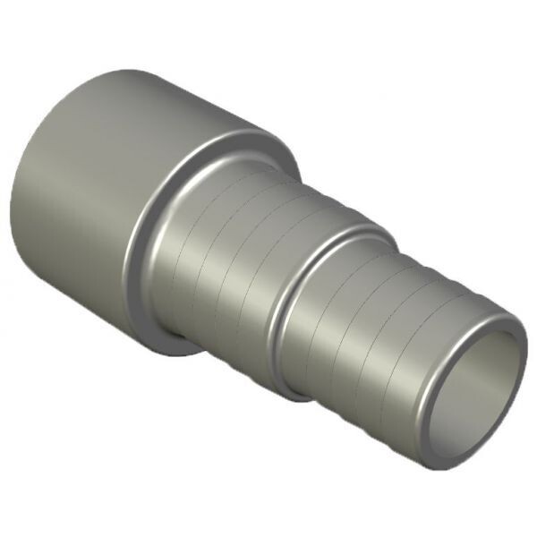 2 Stk PVC Schlaugtülle Ø50-38/32mm 2 Stk PVC Schlaugtülle Ø50-38/32mm