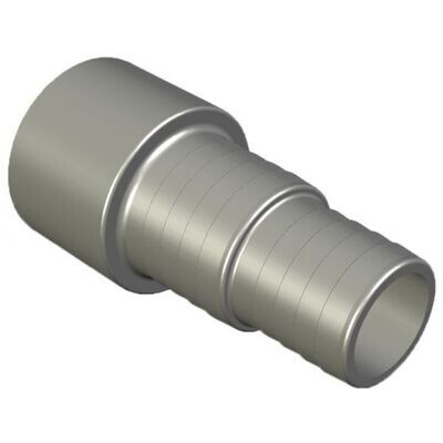 2 Stk PVC Schlaugtülle Ø50-38/32mm 2 Stk PVC Schlaugtülle Ø50-38/32mm