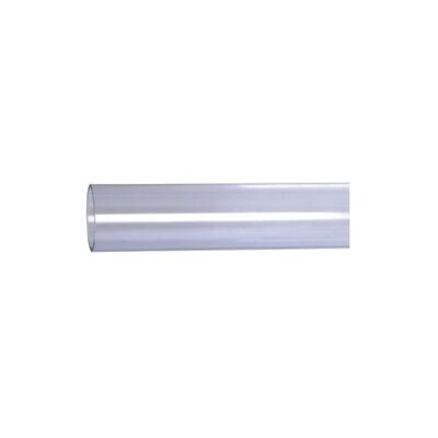 PVC Rohr transparent 50mm x 2,4mm Länge = 1meter PVC Rohr transparent 50mm x 2,4mm Länge = 1meter