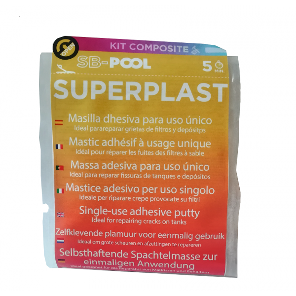 2x Superplast leicht Kitt