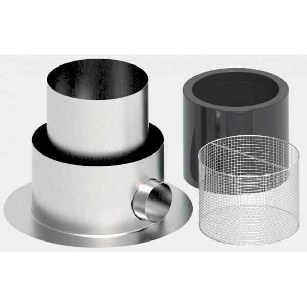 Edelstahl Bioskimmer