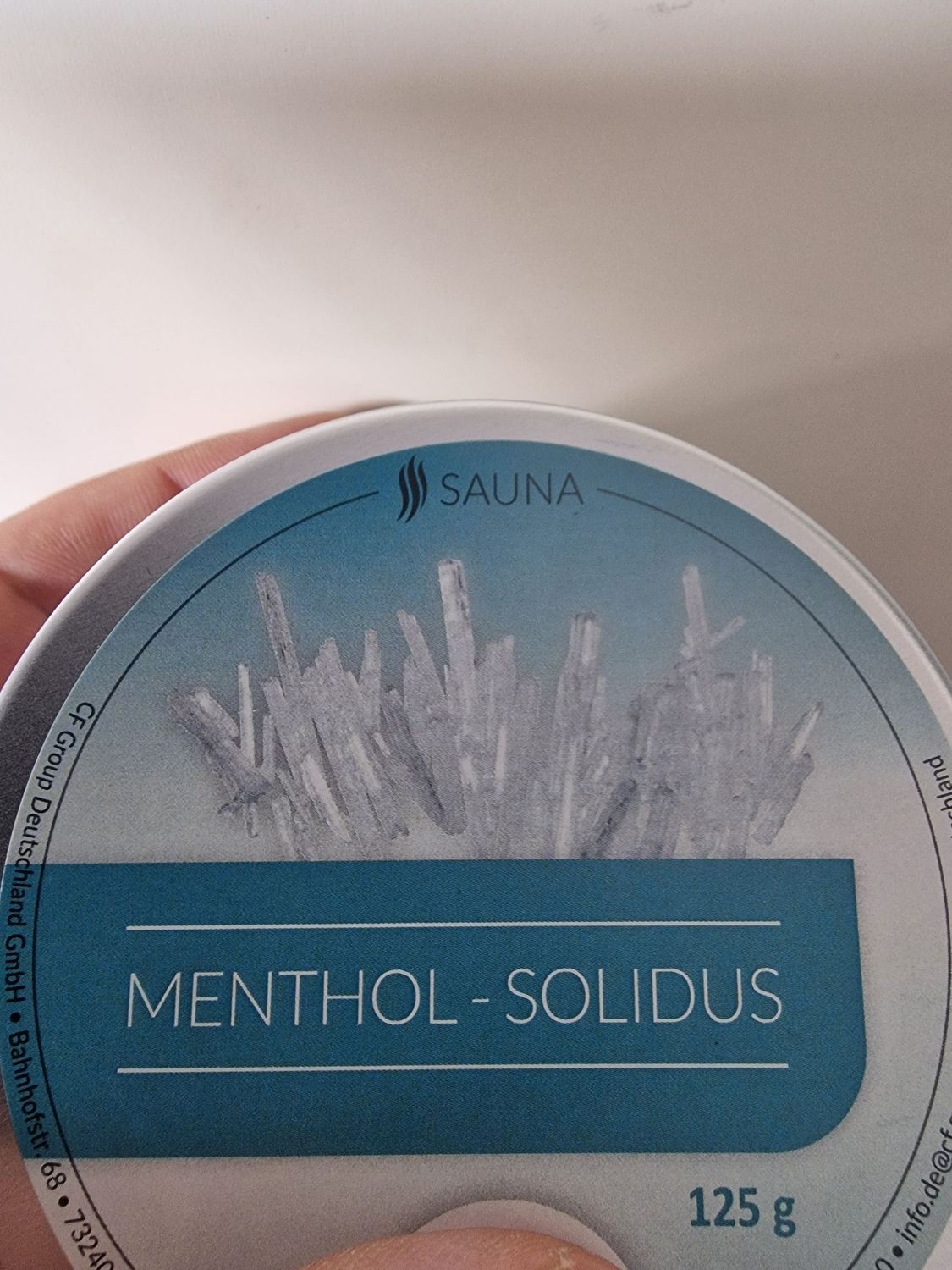 Menthol Kristalle 125g