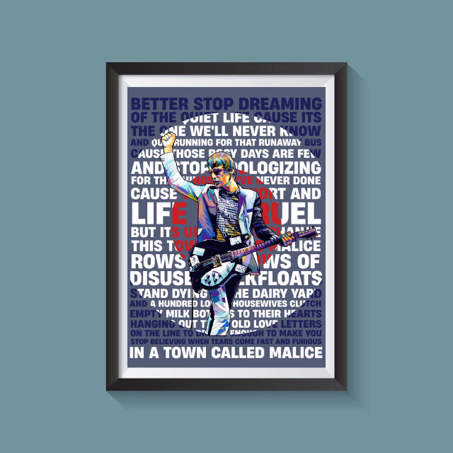 Paul Weller - Malice Print
