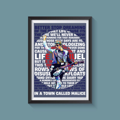 Paul Weller - Malice Print