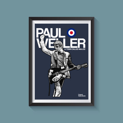 Paul Weller A4 Print