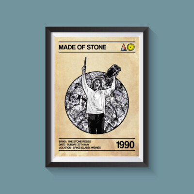 The Stone Roses - Spike Island A4 Print