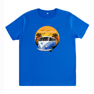 Camper Sunset - T Shirt