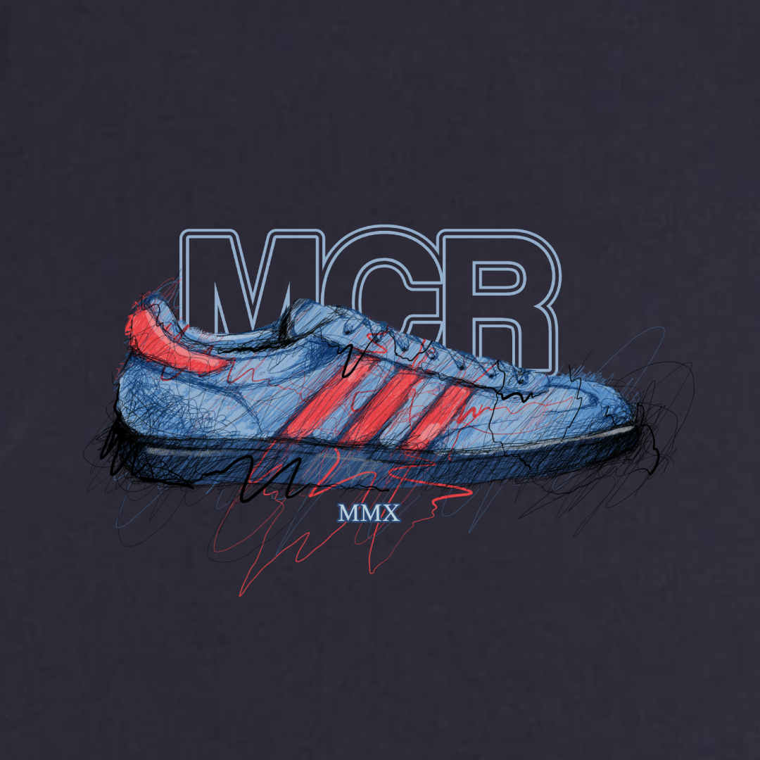 Manchester 1/500 Scribble T Shirt