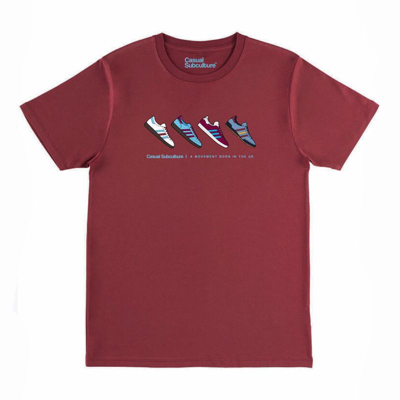 'Casual Subculture Trainer Collage' T Shirt