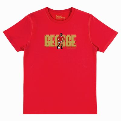 George Best  -  Retro T Shirt
