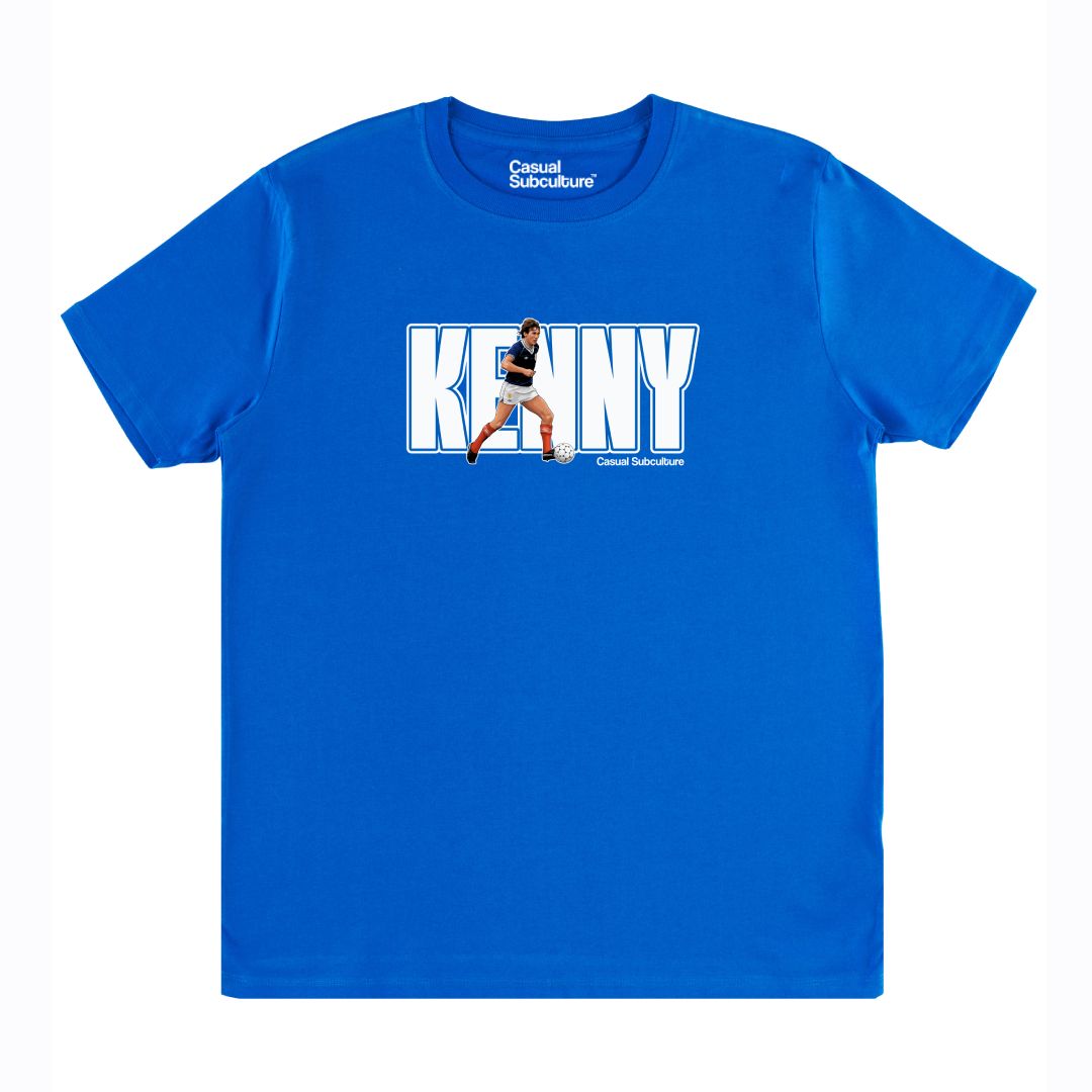Kenny - Scotland Retro T Shirt, COLOUR: BLUE