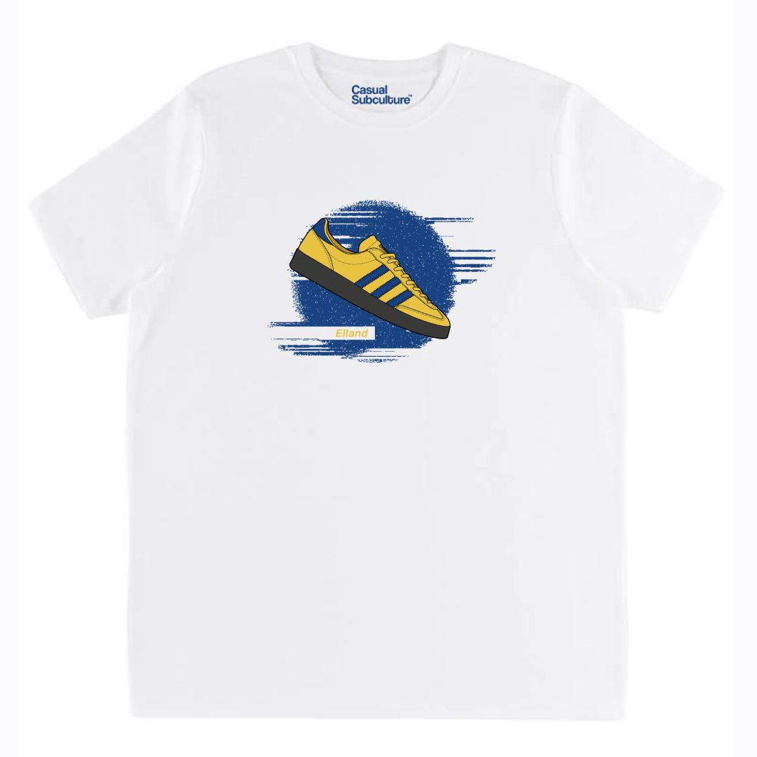 Elland Trainer T Shirt, COLOUR: WHITE