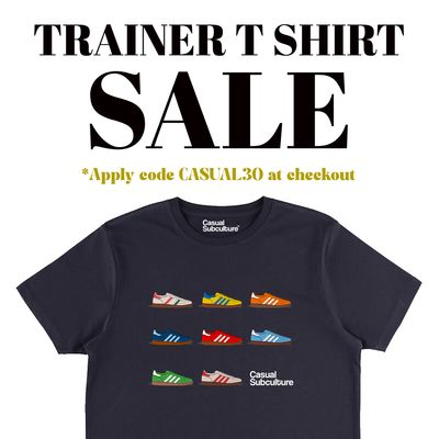 TRAINER T SHIRT SALE