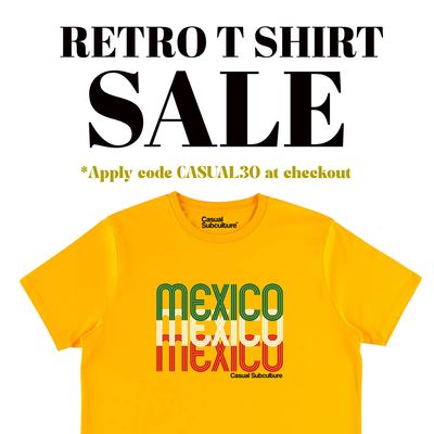 RETRO T SHIRT SALE