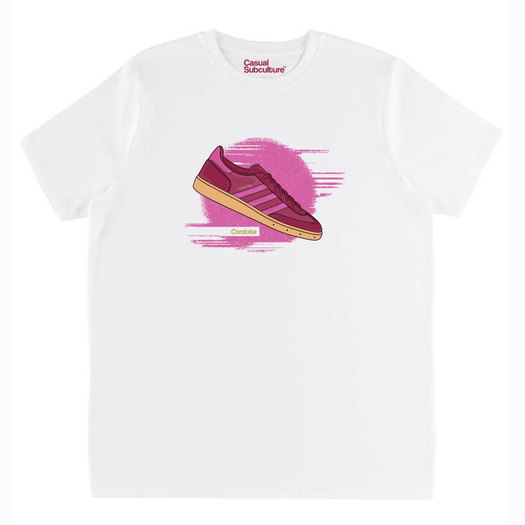 Cordoba Trainer T Shirt, COLOUR: WHITE