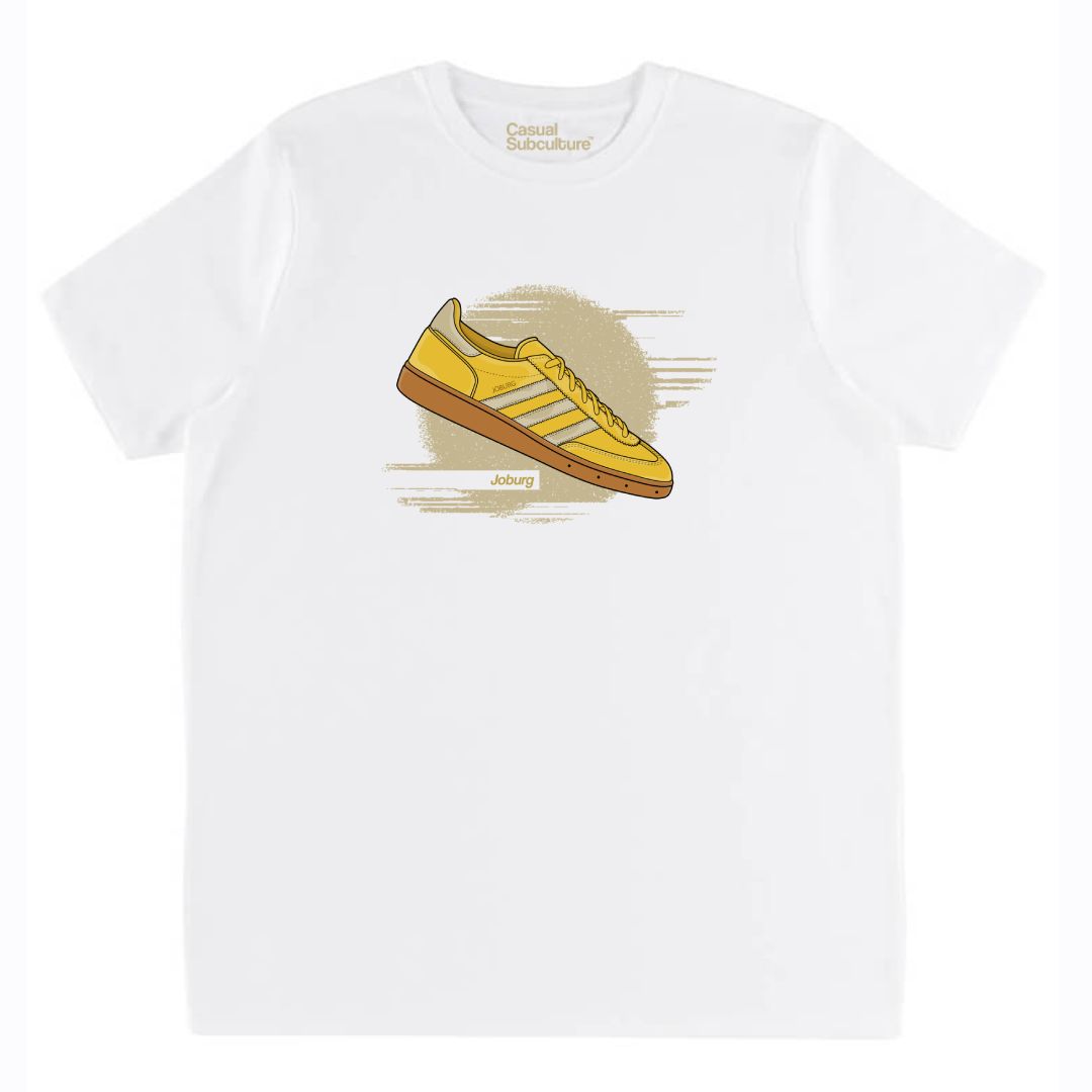Joburg Trainer T Shirt, COLOUR: WHITE