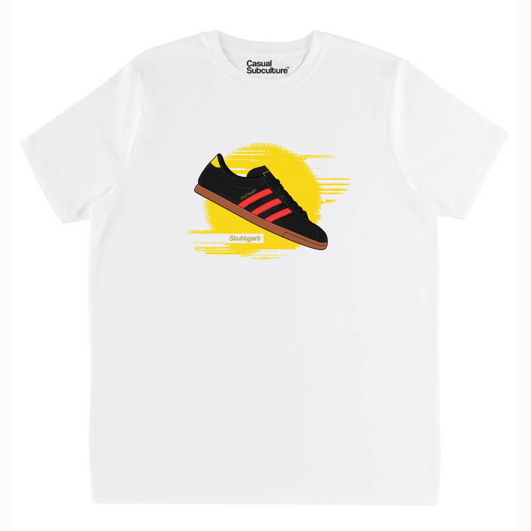 Stuttgart Trainer T Shirt, COLOUR: WHITE