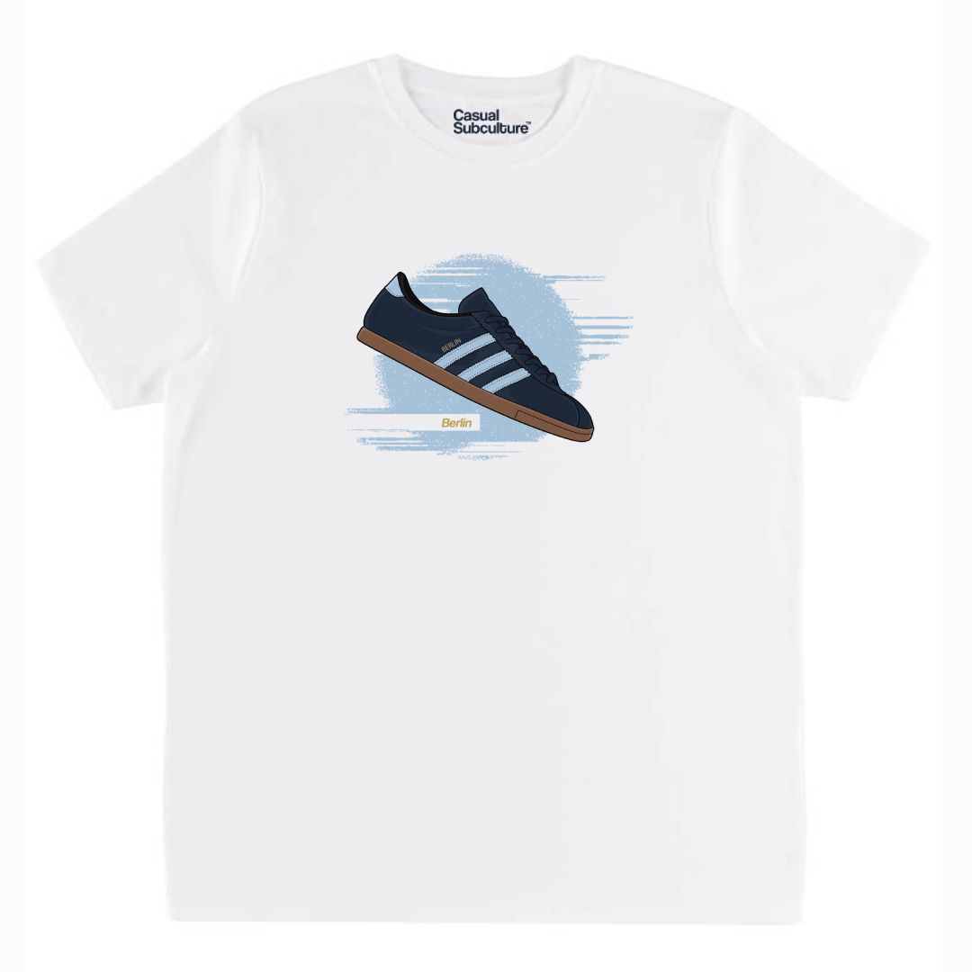 Berlin Trainer T Shirt, COLOUR: WHITE