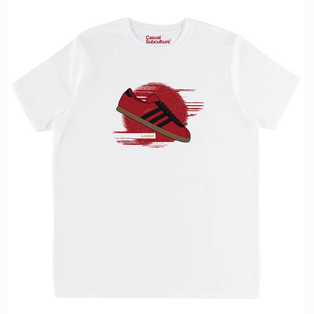 London Trainer T Shirt, COLOUR: WHITE