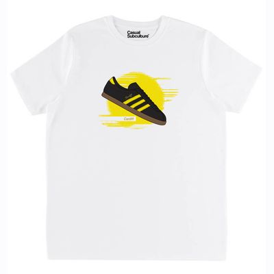 Cardiff Trainer T Shirt, COLOUR: WHITE